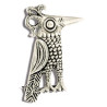 Broche Oiseau Huppé Toulhoat