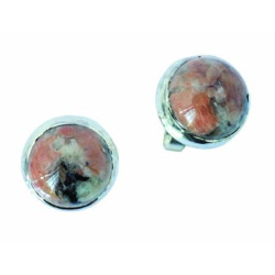 Op Boutons Serti Clos Granit Rose