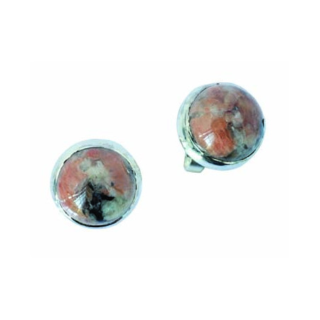 Op Boutons Serti Clos Granit Rose