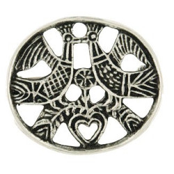 Broche 2 Coqs Toulhoat