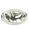 Oval Bird Brooch