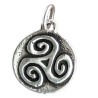 Small Triskelion Medal Pendant