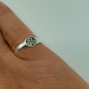 Mini Triskelion Signet Ring