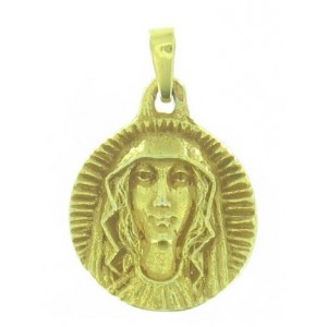 Médaille Toulhoat Vierge ronde