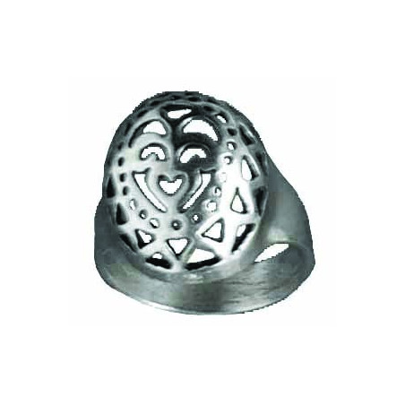 Openwork Fleuron Ring