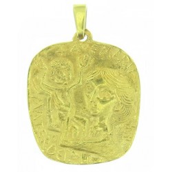 Médaille Toulhoat Vierge à l'enfant