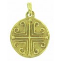 Médaille Toulhoat Croix pattée aux enroulements