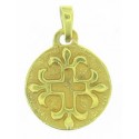 Médaille Toulhoat Croix pattée aux lys