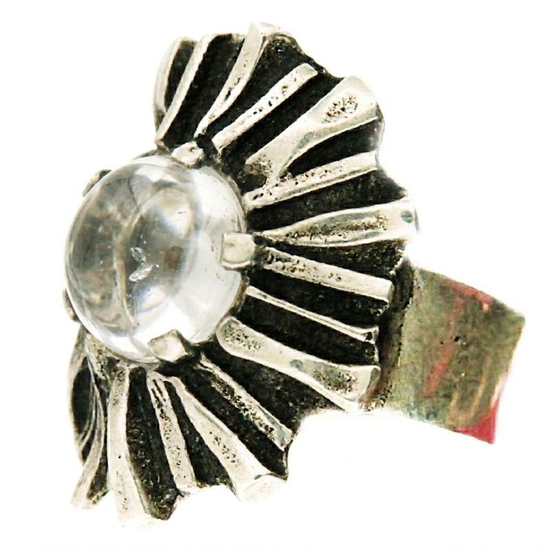 Rock Crystal Ring (Open)