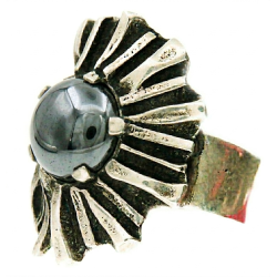 Bague Hématite (Ouverte)