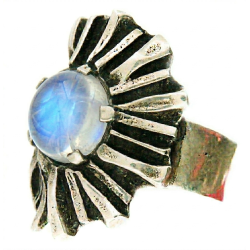 Bague pierre de lune Toulhoat