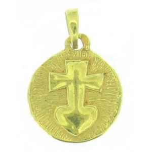 Toulhoat Heart cross medal