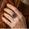 Bague Améthyste (Ouverte)