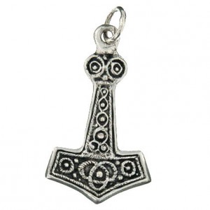 Toulhoat Thor’s hammer pendant 7g 4.5x2.5cm