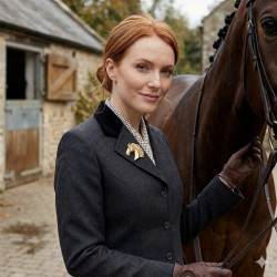 Broche Tête De Cheval  en or Toulhoat