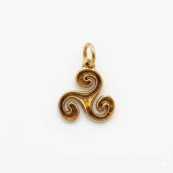Cut-Out Triskelion Pendant