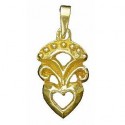 Pendentif Toulhoat fleuron petit