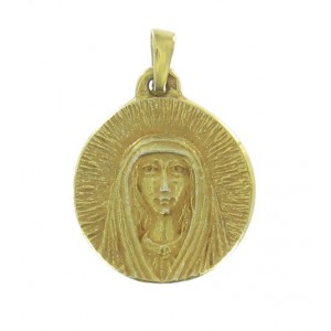 Médaille Toulhoat Vierge ronde