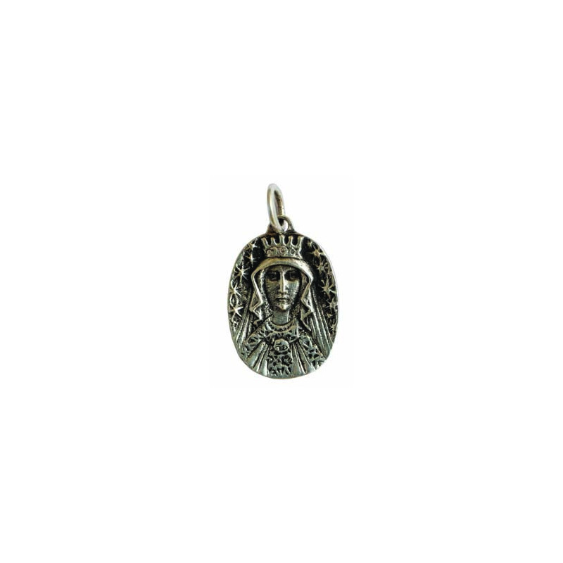 Crowned Virgin Mary Medal (Width 13mm)
