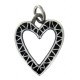 Toulhoat Pierced heart pendant