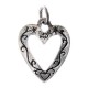 Toulhoat Pierced heart pendant