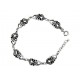 Bracelet fleurons Toulhoat 7 elts