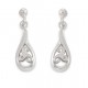 triskel hanging drop earrings