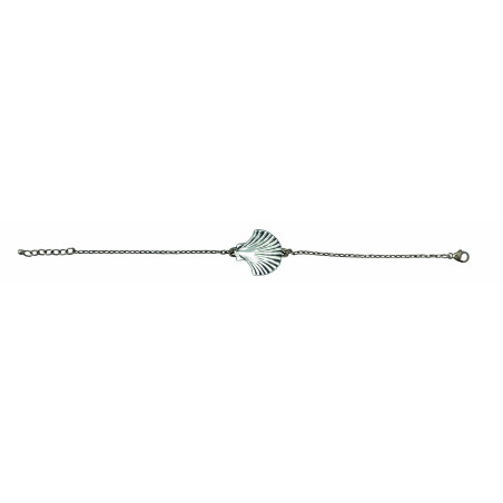 Bracelet 1 Elt Coquille 16,5-18,5Cm