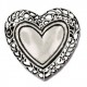 Broche Toulhoat Coeur Guirlande 6g