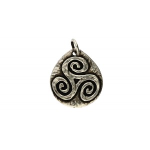 Pendentif argent triskel homme toulhoat