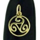 Pendentif triskel cerclé Toulhoat