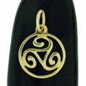 Pendentif triskel cerclé Toulhoat