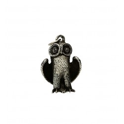 Pendentif Toulhoat Hibou en volume