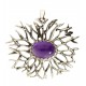 Toulhoat amethyst star ring