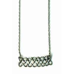 1 Element Fine Interlaced Necklace 42-46 cm