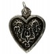 Toulhoat Flowery heart pendant