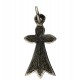 Ce bijou celtique, pendentif hermine est décoré de motifs d'inspiration celte sur le revers