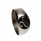 Small triskel signet ring