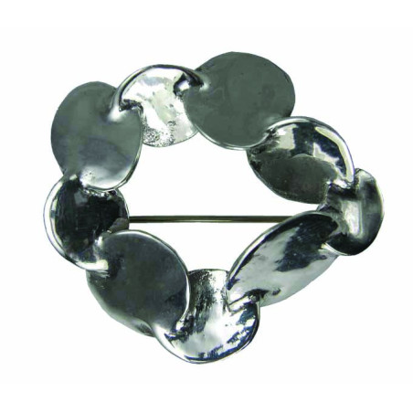 Smooth Lozenges Brooch