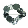Smooth Lozenges Brooch
