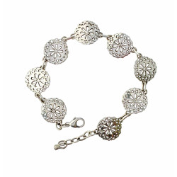 Bracelet 8 Roues 5 - 1,5 Cm 18 Cm + (V.T.)