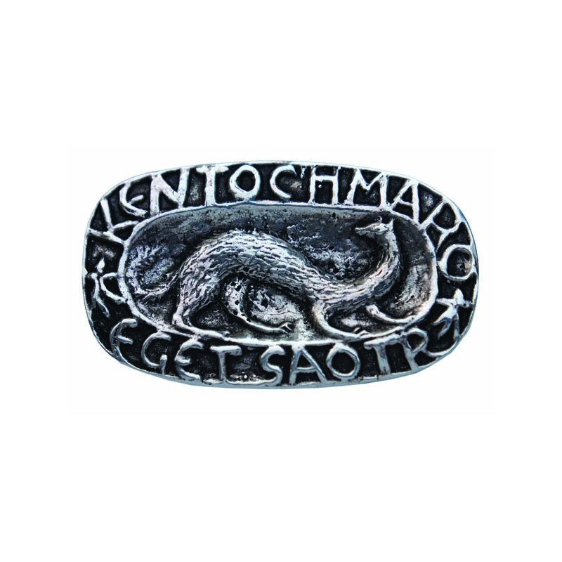 Broche Hermine Passante À Devise