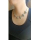 Toulhoat Small roses necklace 7 elts