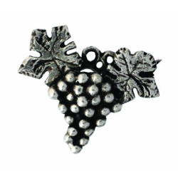 Broche 1 Grappe 2 Feuilles 3 Cm (V.T.)