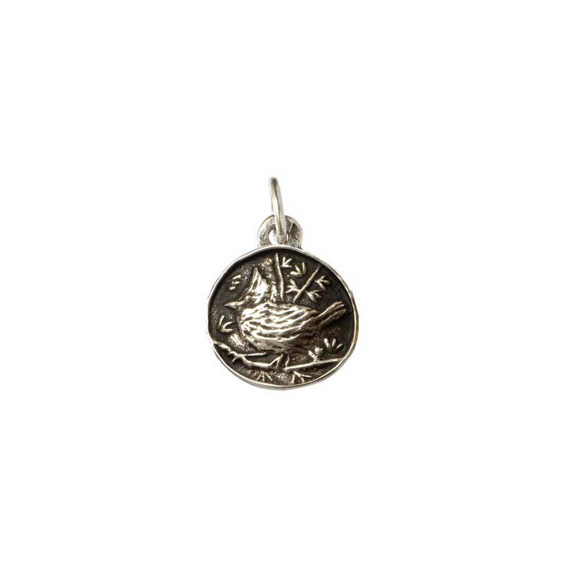 Pendentif Oiseau Huppé (M.T.)