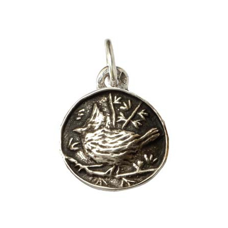 Pendentif Oiseau Huppé (M.T.)