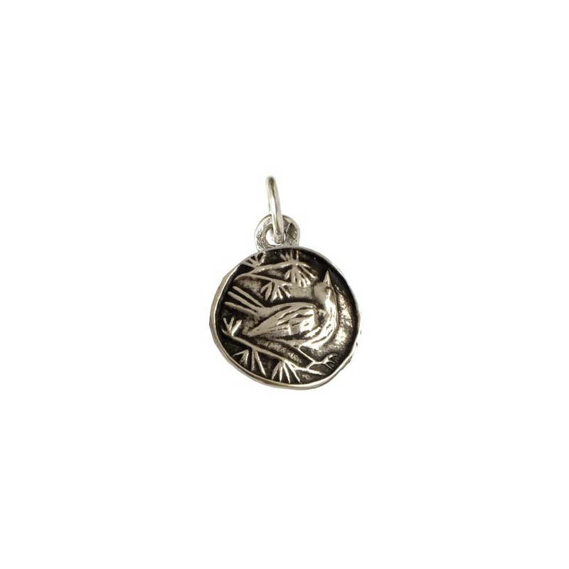 Pendentif Oiseau Bec En L'Air