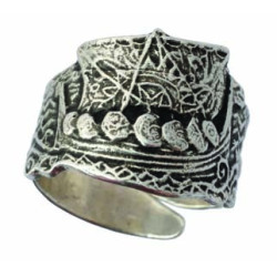 Bague Drakkar 60 70 (Ouverte)