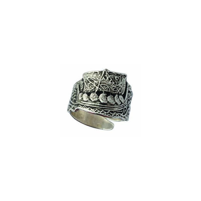 Bague Drakkar 60 70 (Ouverte)