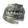 Bague Drakkar 60 70 (Ouverte)